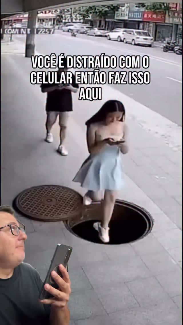 Capa do vídeo: Uma dica de celular para quem é distraído