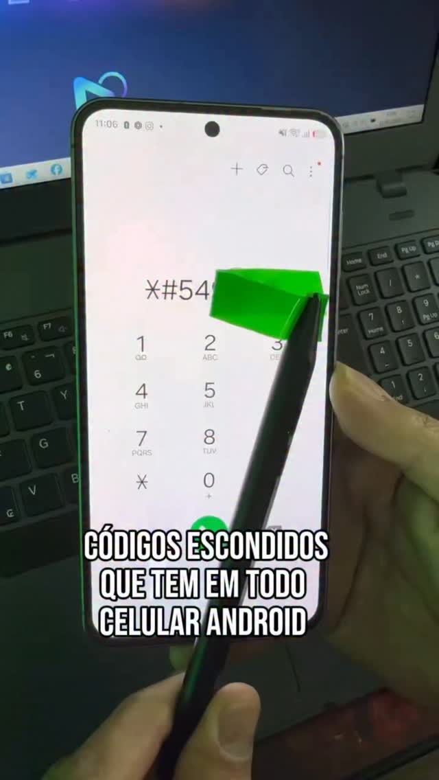 Capa do vídeo: Códigos secretos do Android